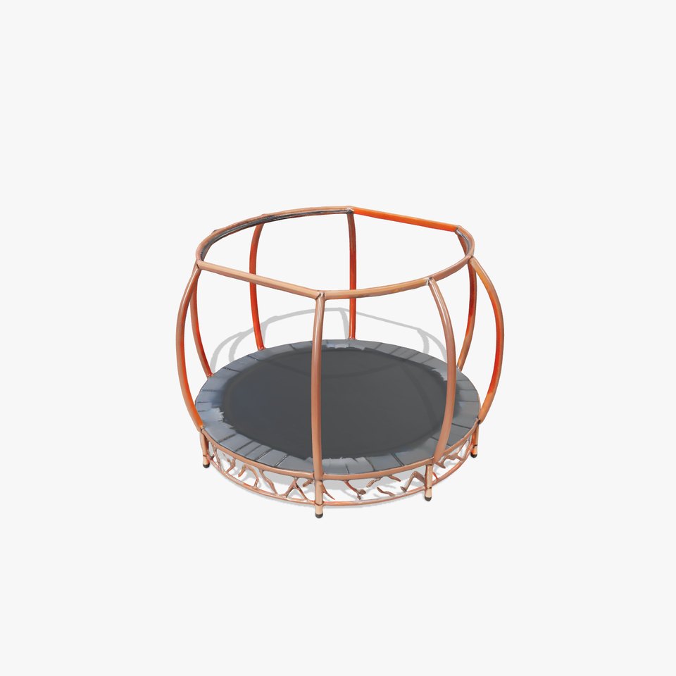 Modern Copper Trampoline model pack